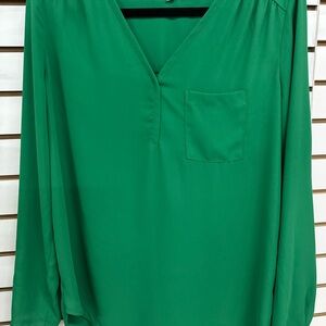 Elegant Green Women's Top